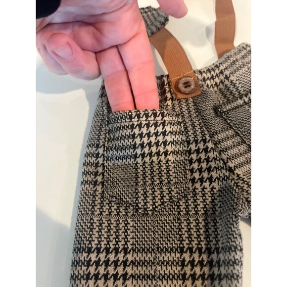 Newborn Plaid Suspender Pants - Picture 4 of 5